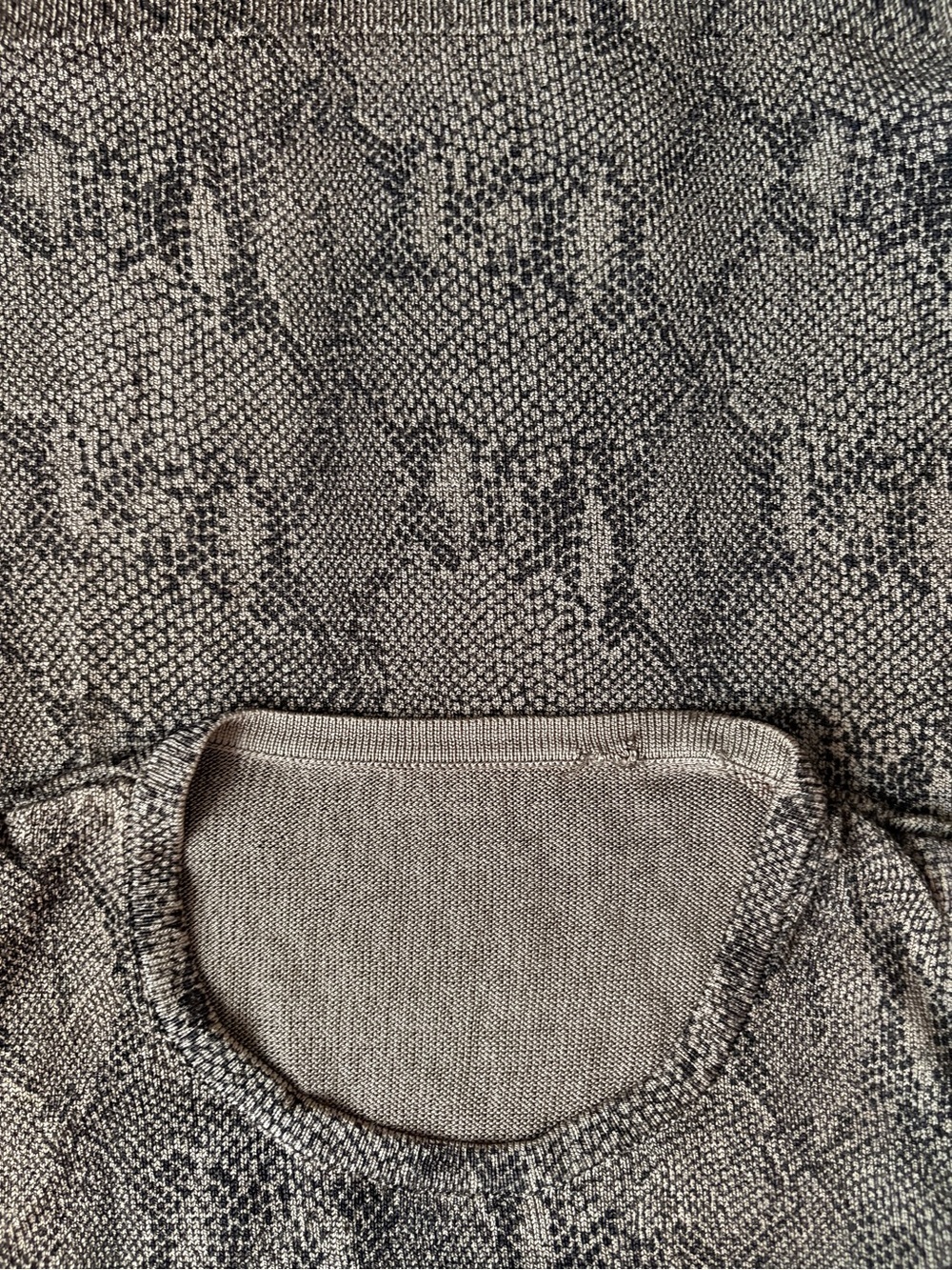 Brown Snakeskin Print Sleeveless Knit Tank Top | Women’s M - Picture 5 of 6
